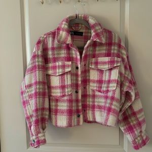 Zara Plaid Jacket